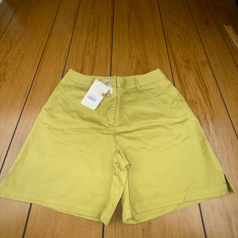 J.Jill Laurel Color Shorts Women's Size‎ 6 Casual Cotton NWT